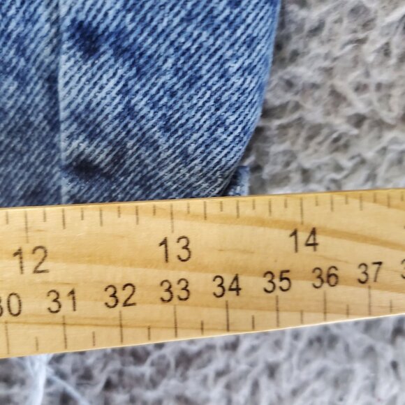 Old Navy Shorts Womens Size 14 Blue Sky-Hi A-Line High-Rise Cutoff Denim Style - Picture 7 of 11